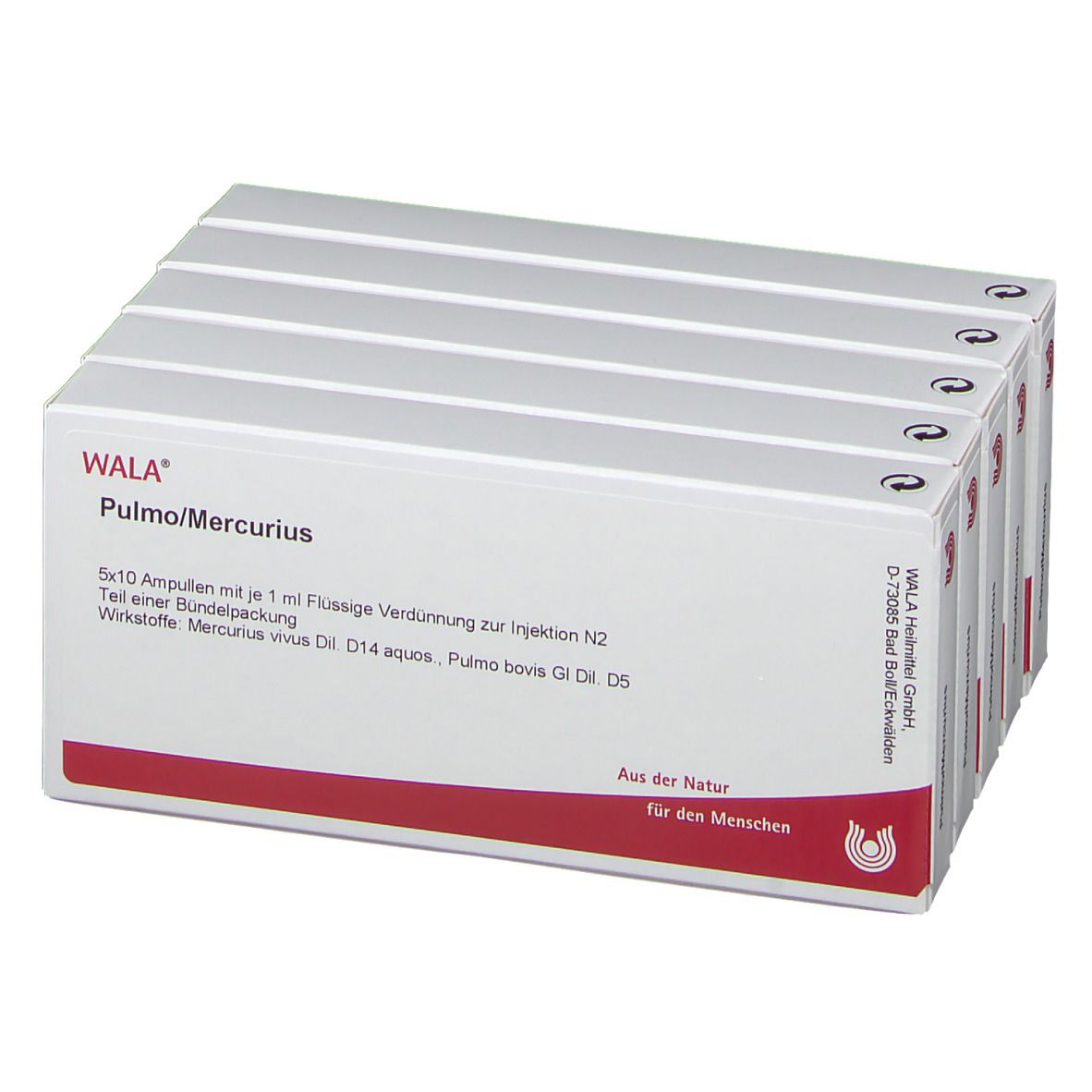 Wala® PULMO/ Mercurius Amp.