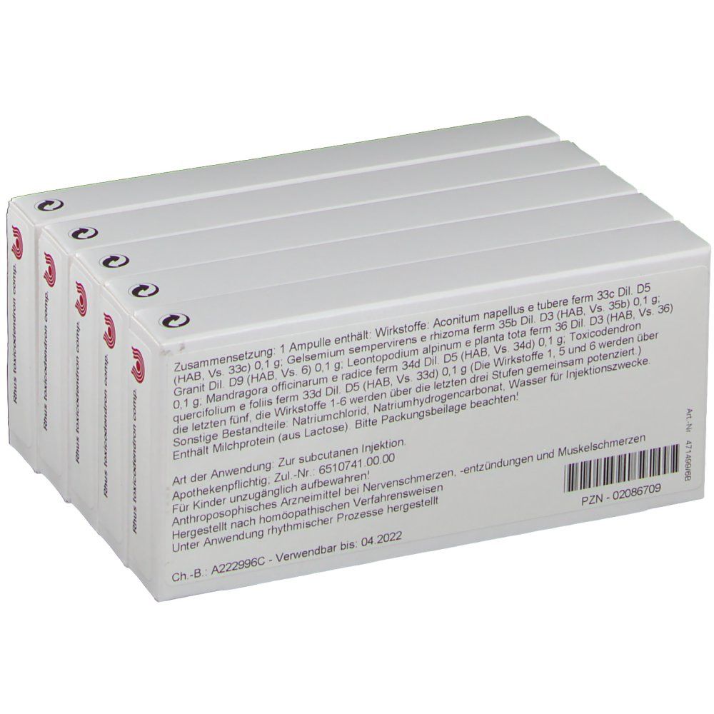 Wala® Rhus Tox. Comp. Ampullen