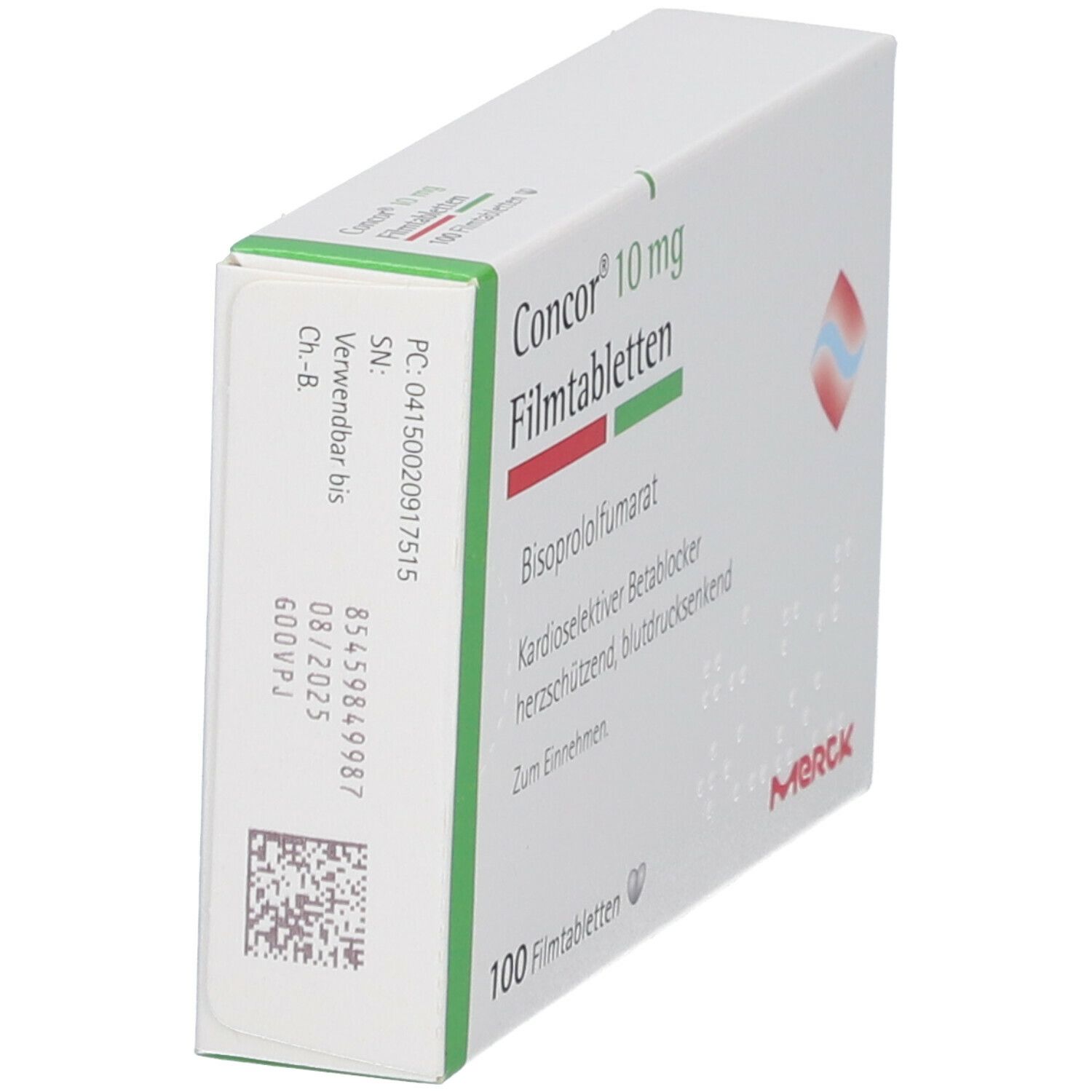 Concor 10 mg Filmtabletten 100 St