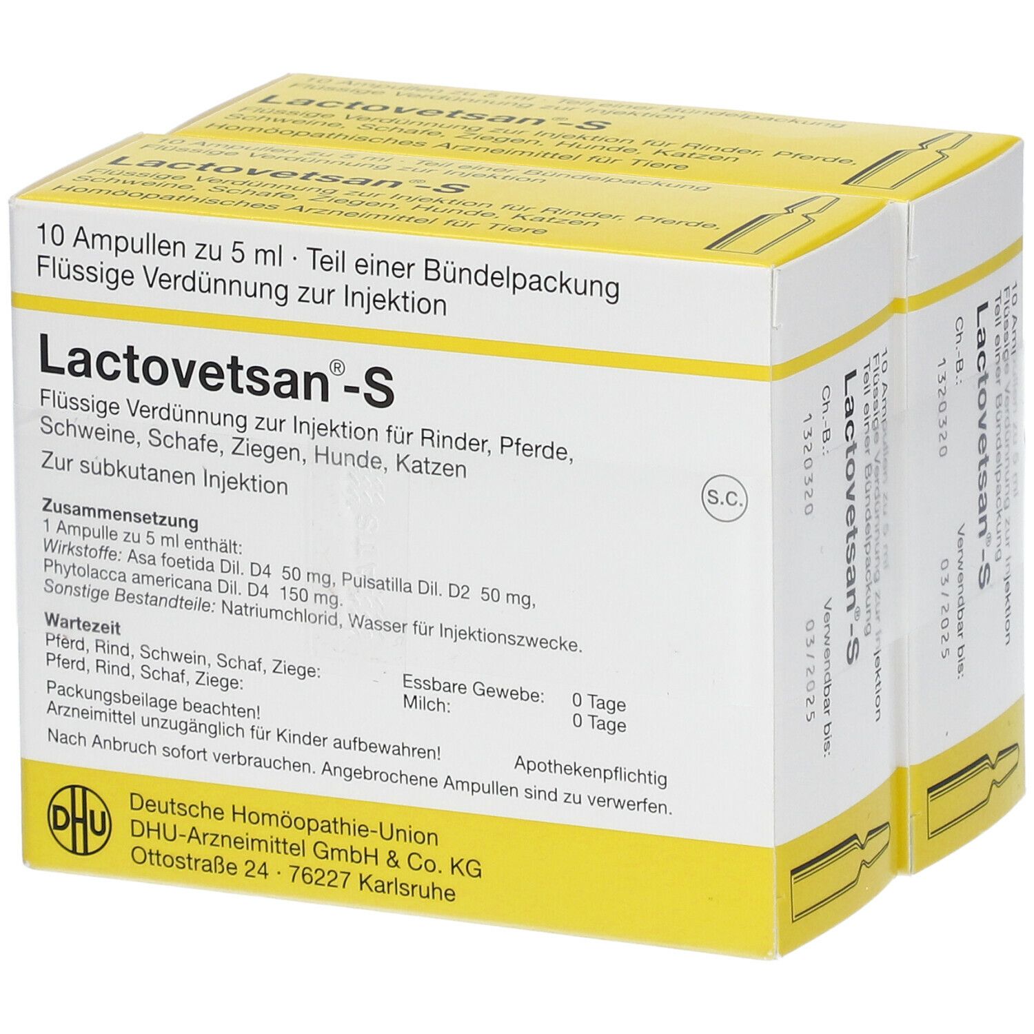 DHU Lactovetsan S  Vet.