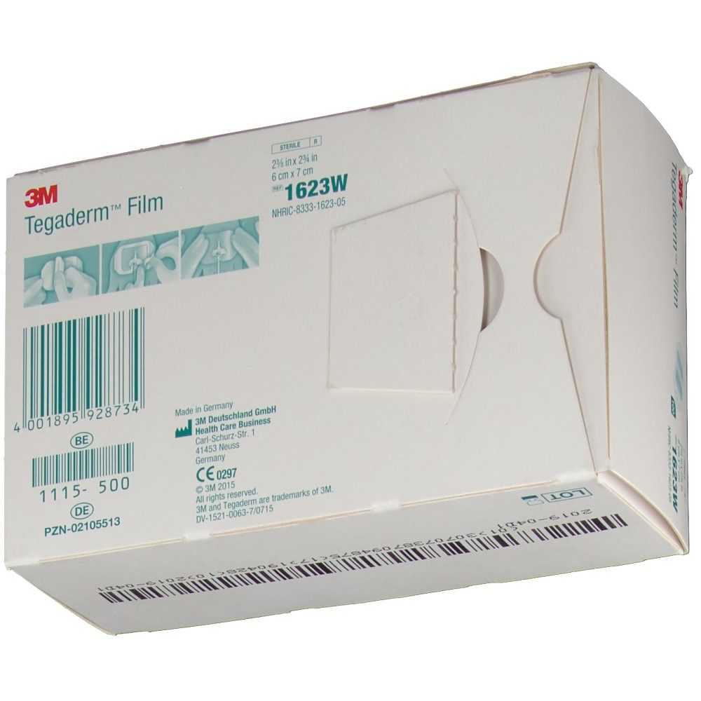 Tegaderm 3M Film Steriler Transparentverband 6 cm x 7 cm