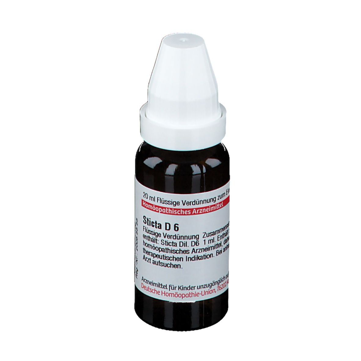 Sticta D 6 Dilution 20 ml