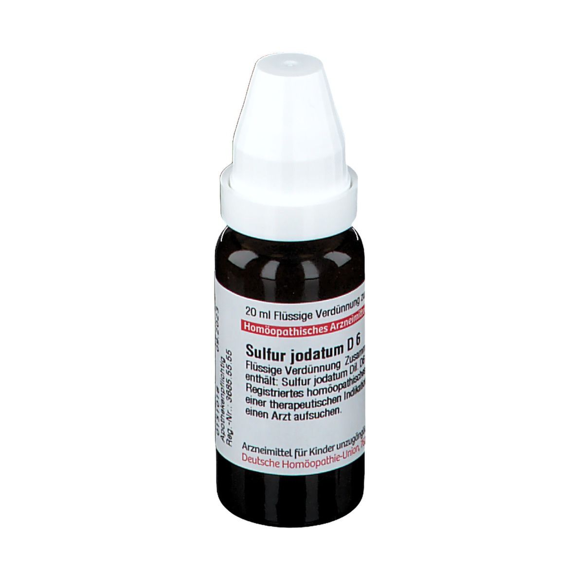 Sulfur Jodatum D 6 Dilution 20 ml