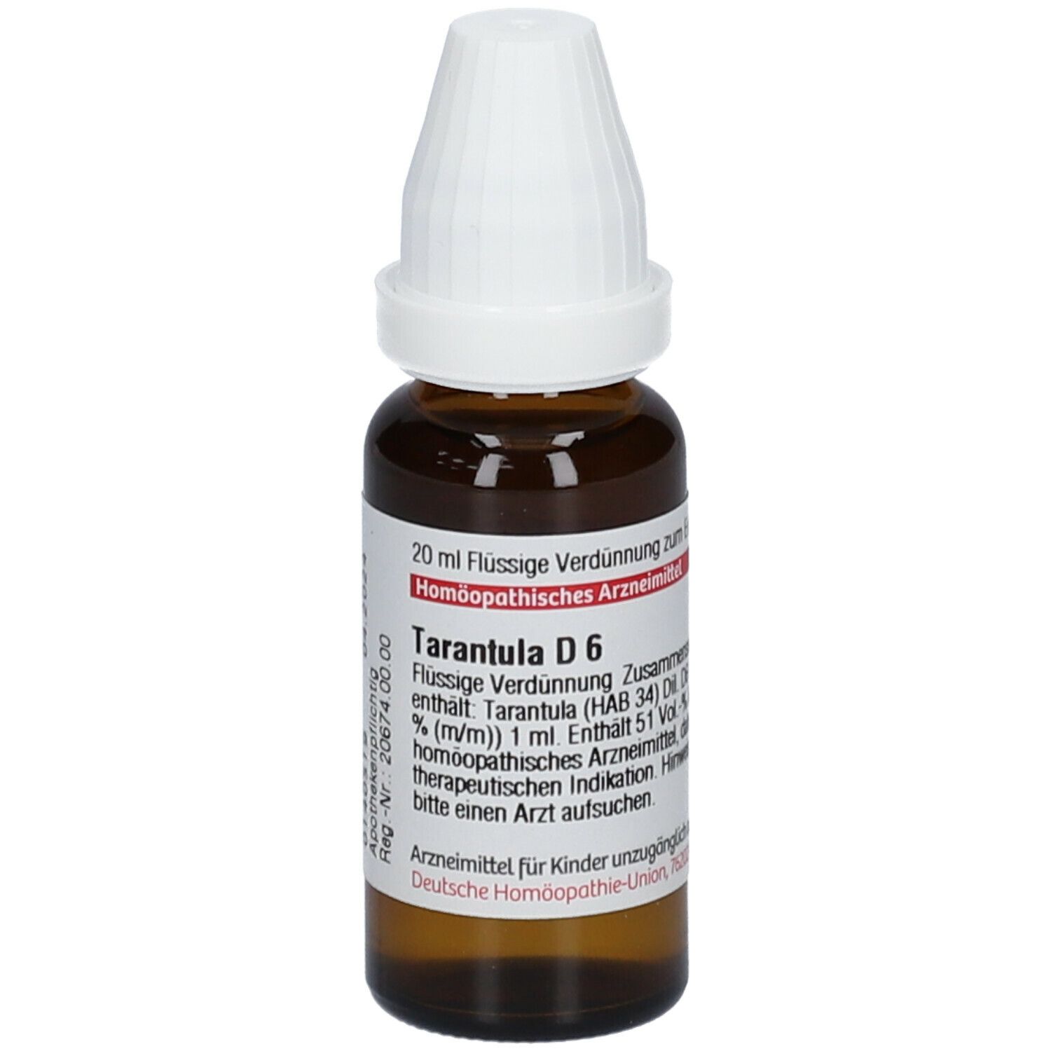 Tarantula D 6 Dilution 20 ml