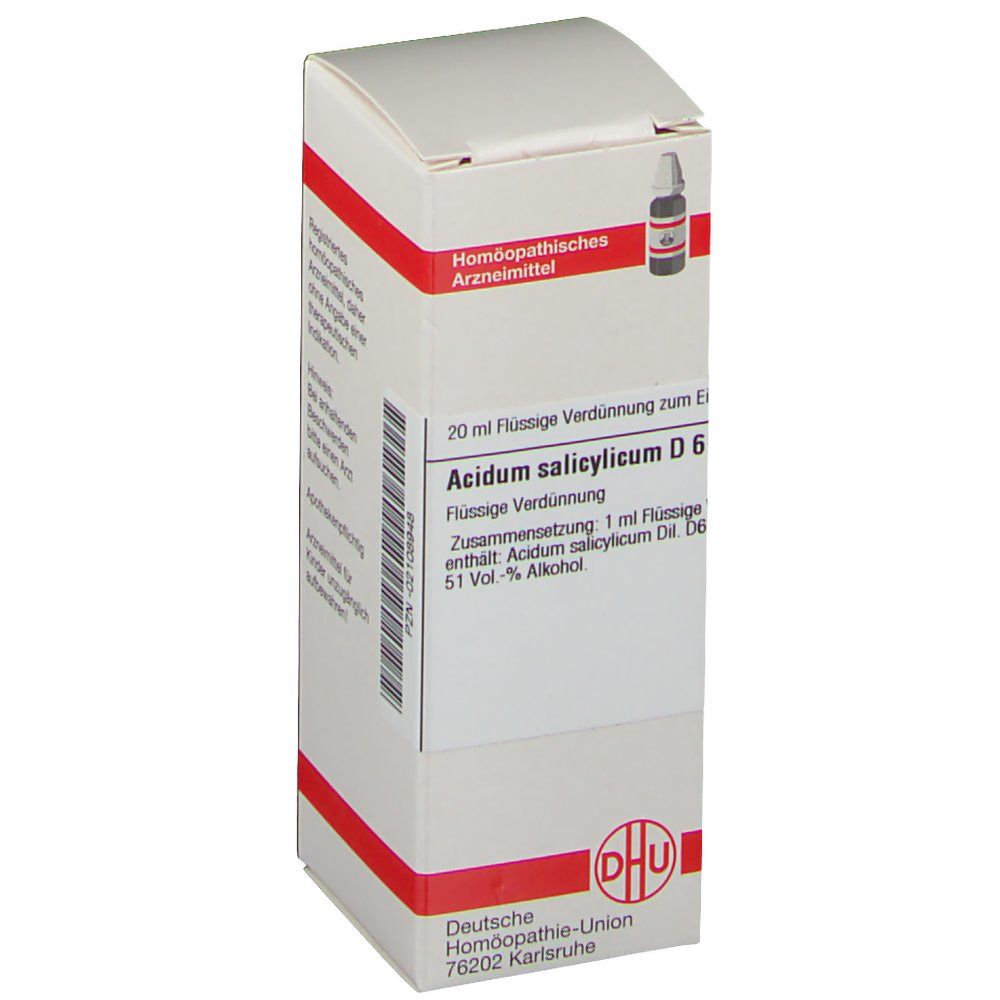 DHU Acidum Salicylicum D6
