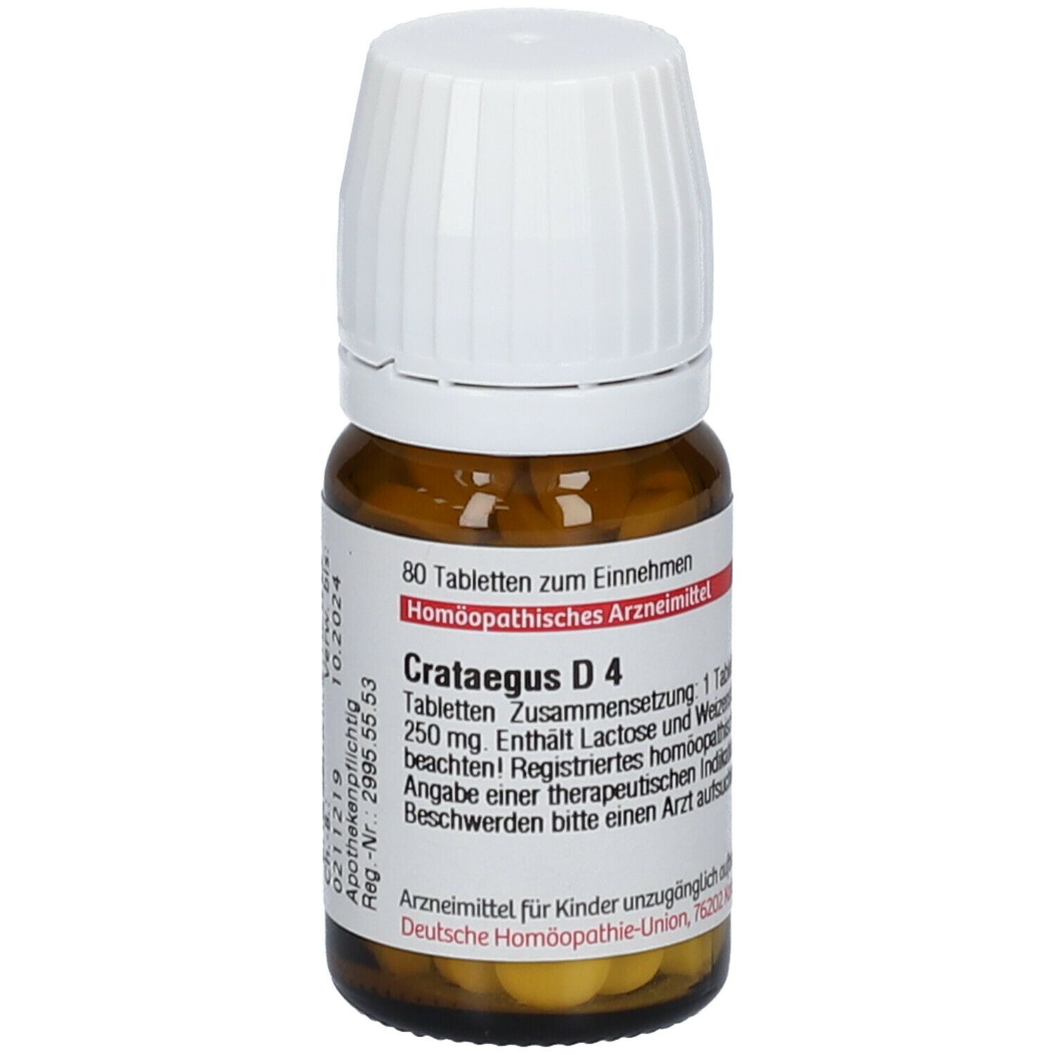 Crataegus D 4 Tabletten 80 St