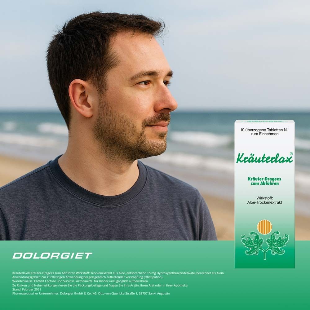 Kräuterlax® Kräuter-Dragées zum Abführen