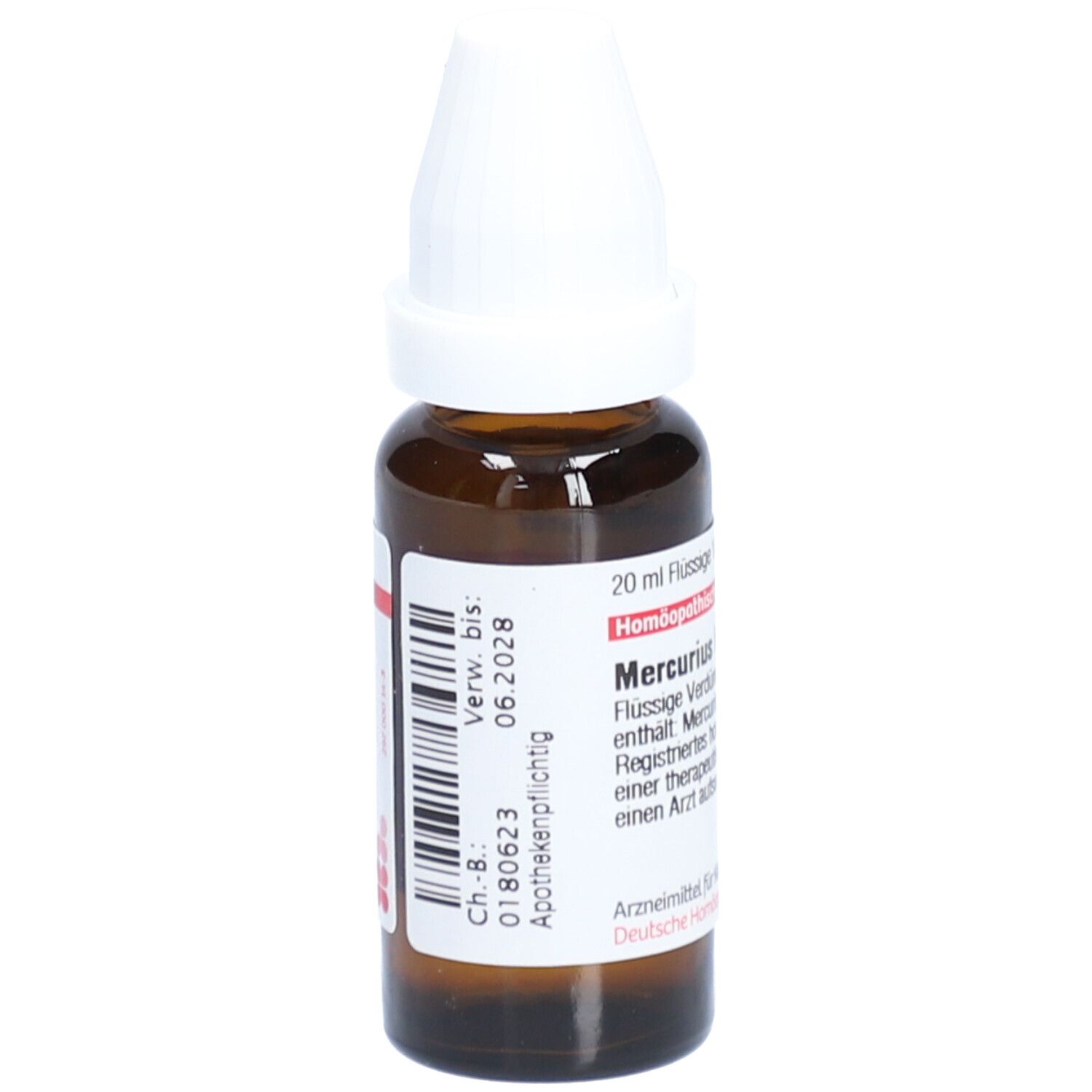 Mercurius Bijodatus D 6 Dilution 20 ml