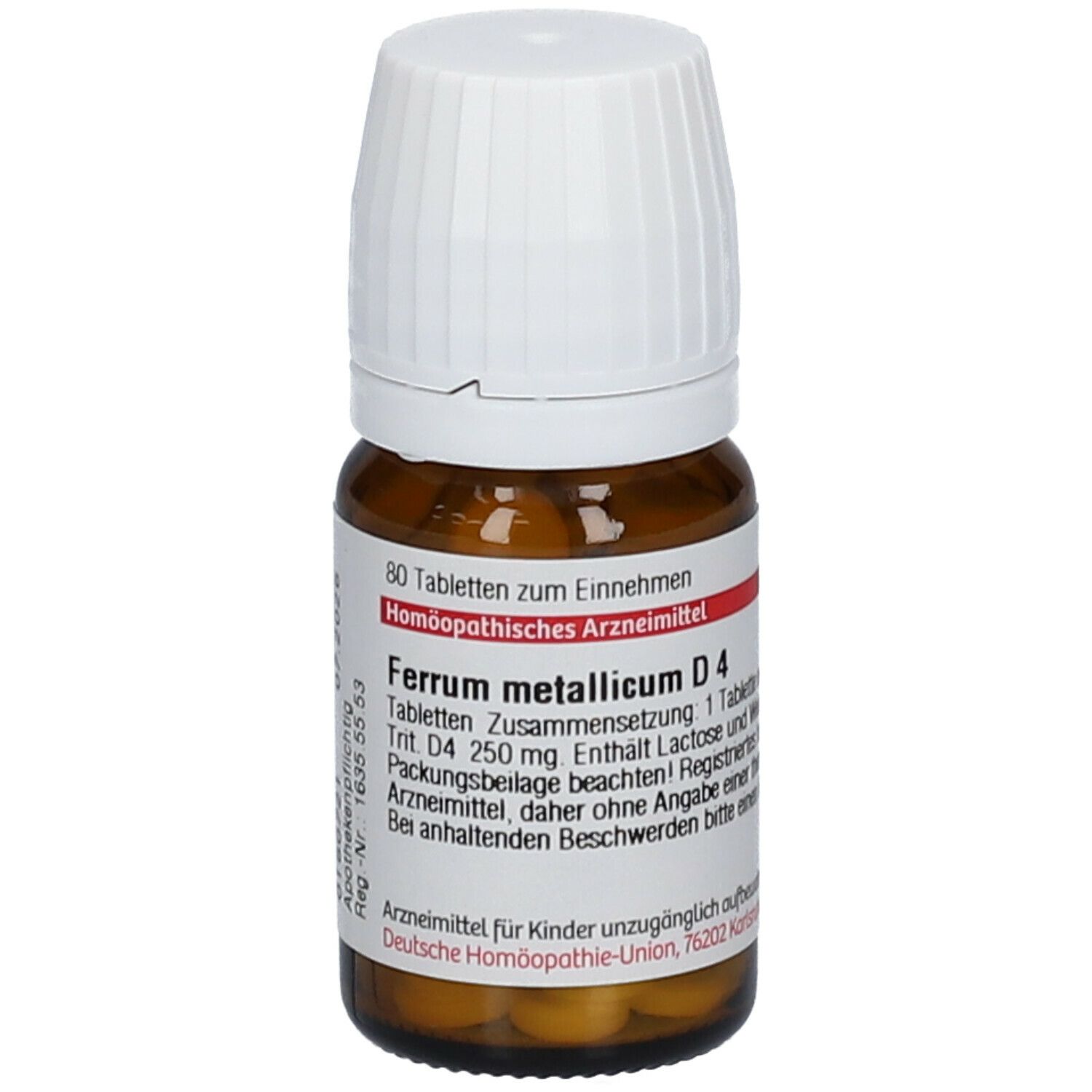 DHU Ferrum metallicum D 4 Tabletten