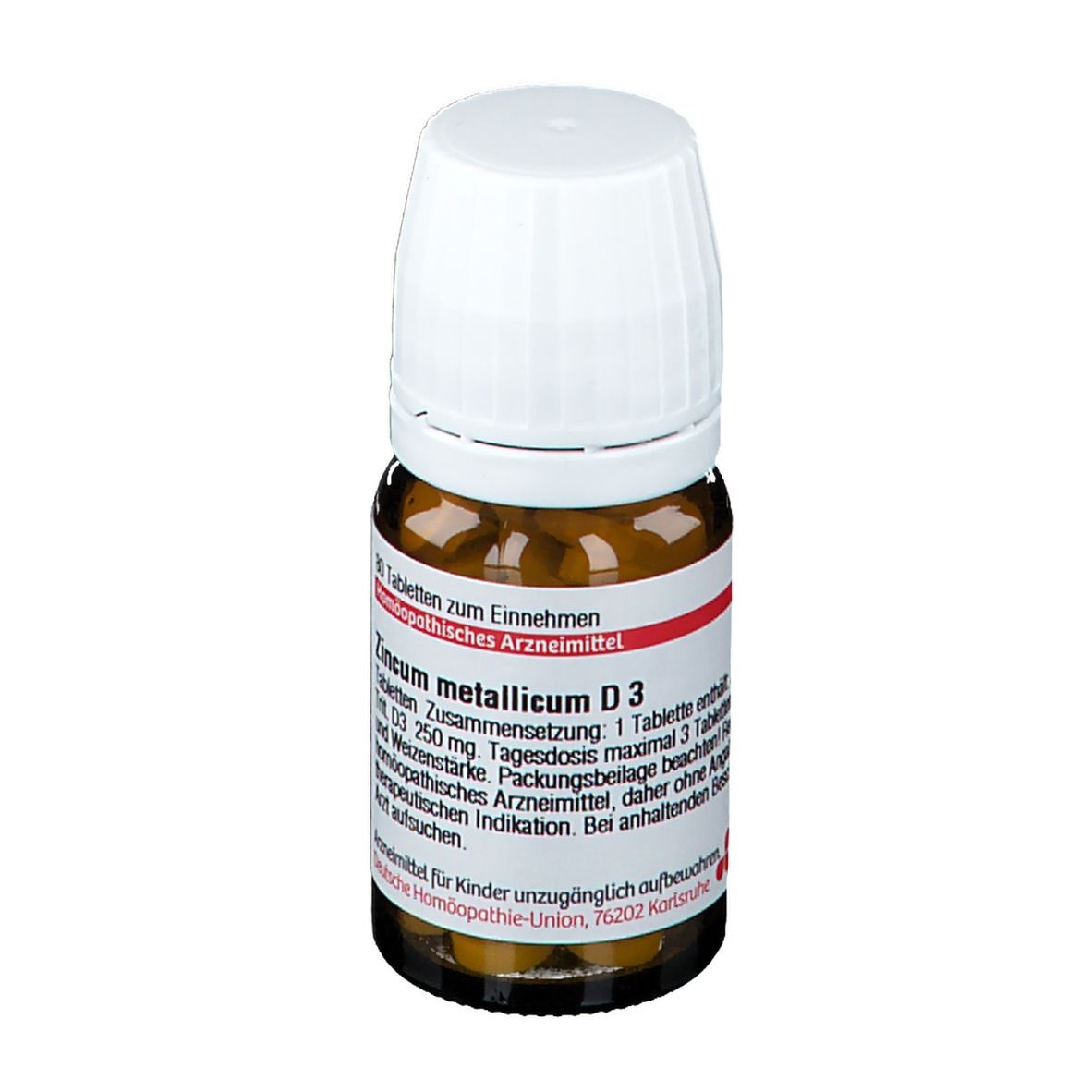 Zincum Metallicum D 3 Tabletten 80 St