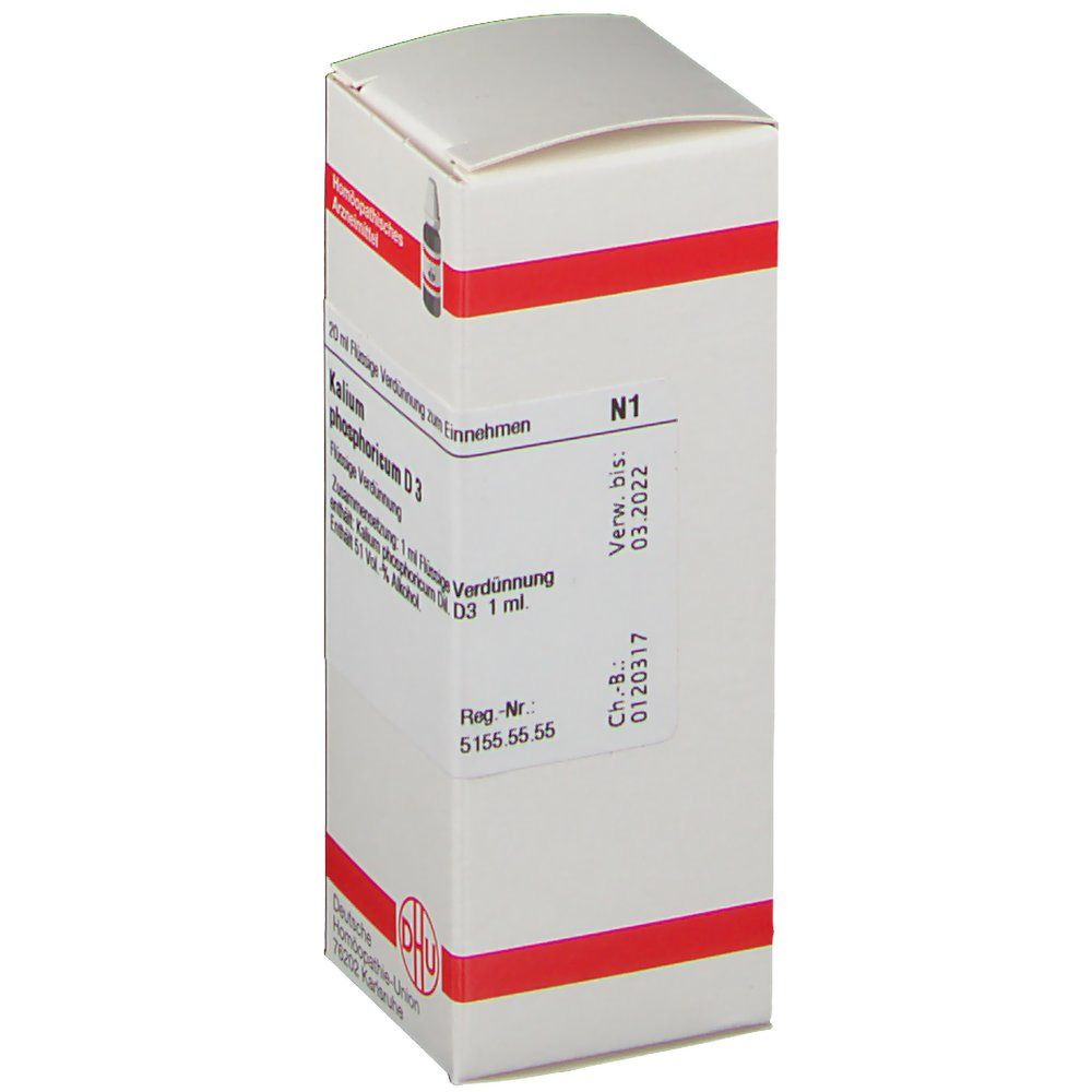 Kalium Phosphoricum D 3 Dilution 20 ml