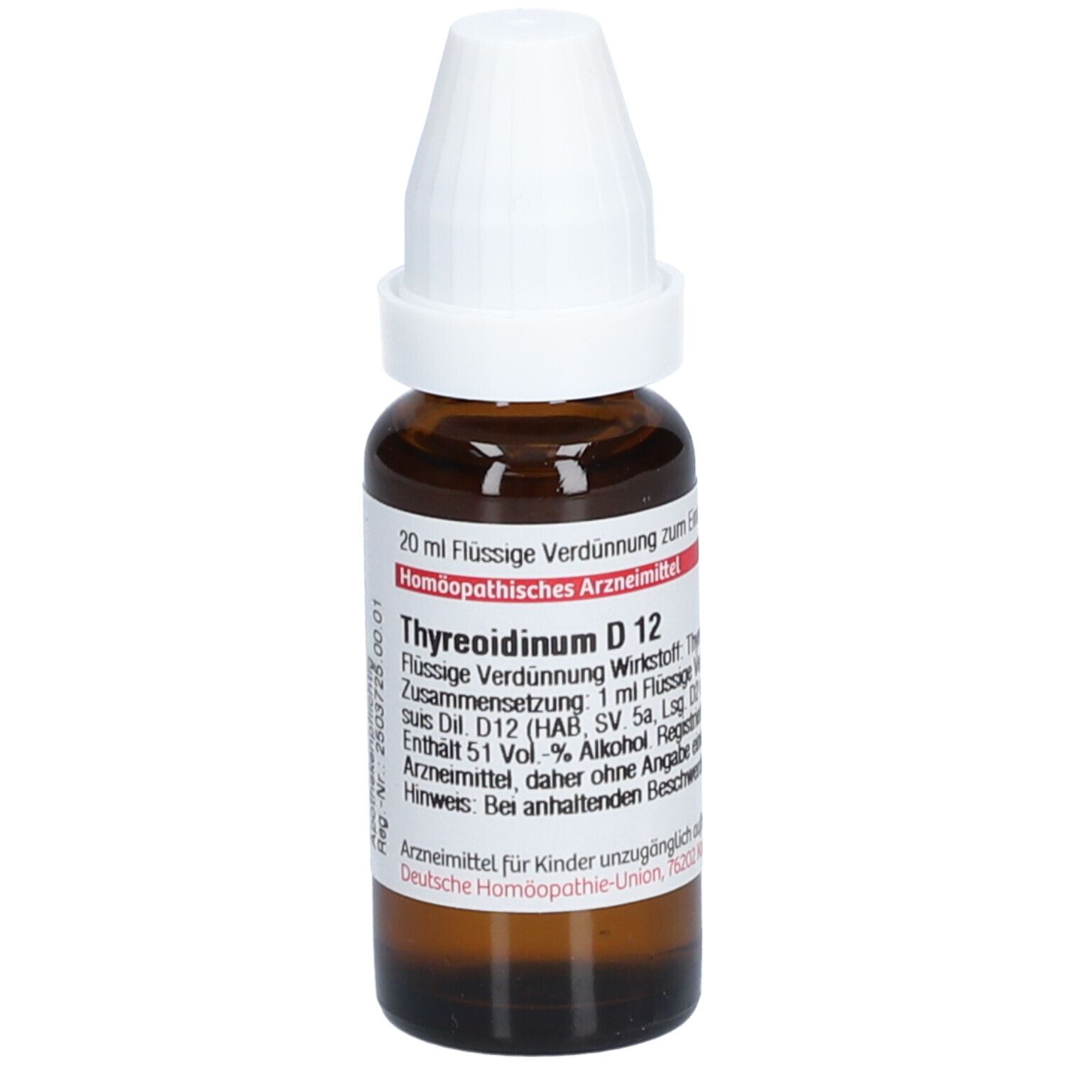 Thyreoidinum D 12 Dilution 20 ml