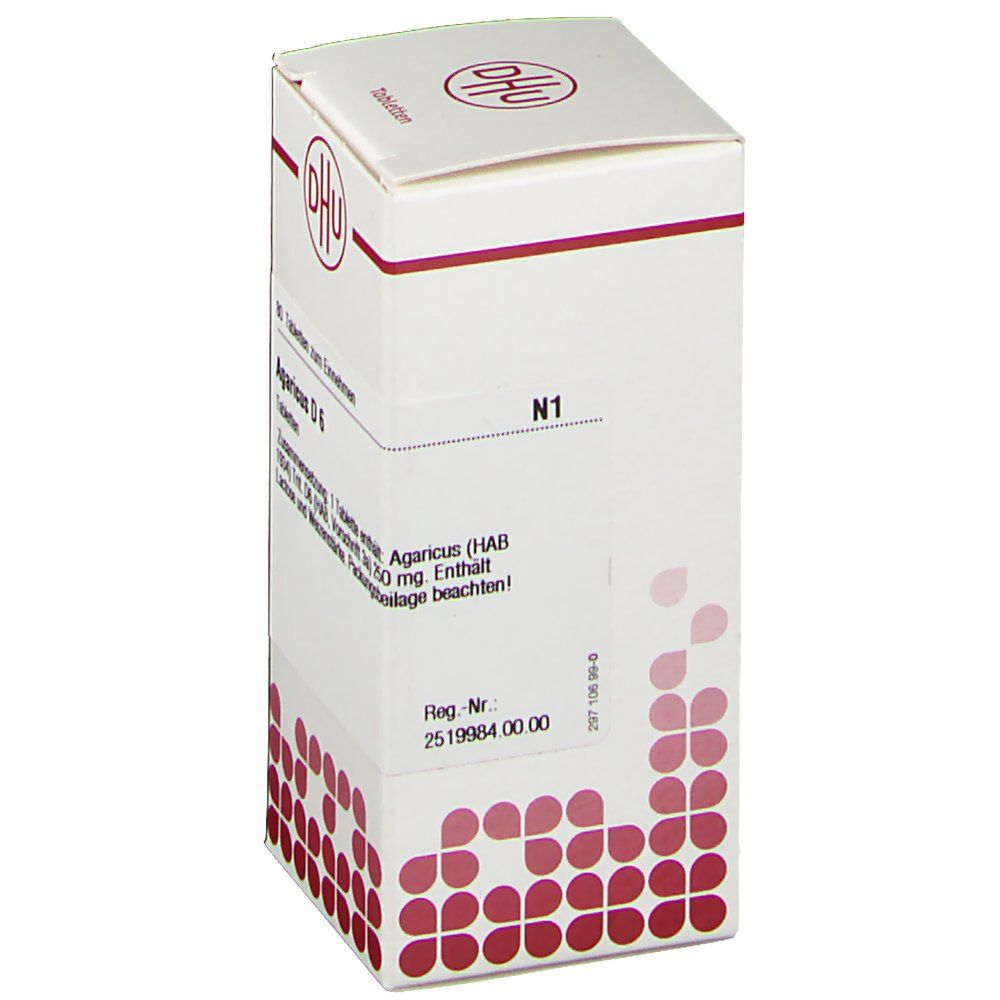 DHU Agaricus D 6 Tabletten