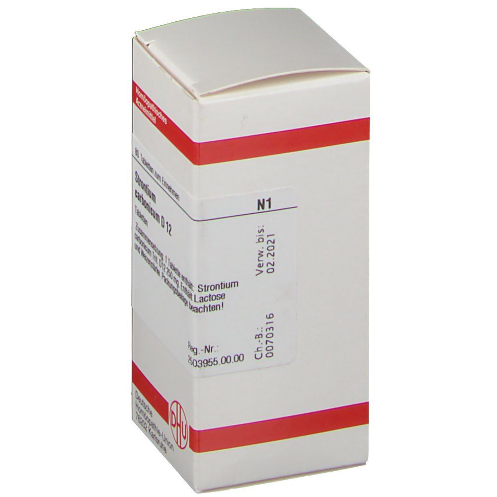 DHU Strontium carbonicum D 12 Tabletten