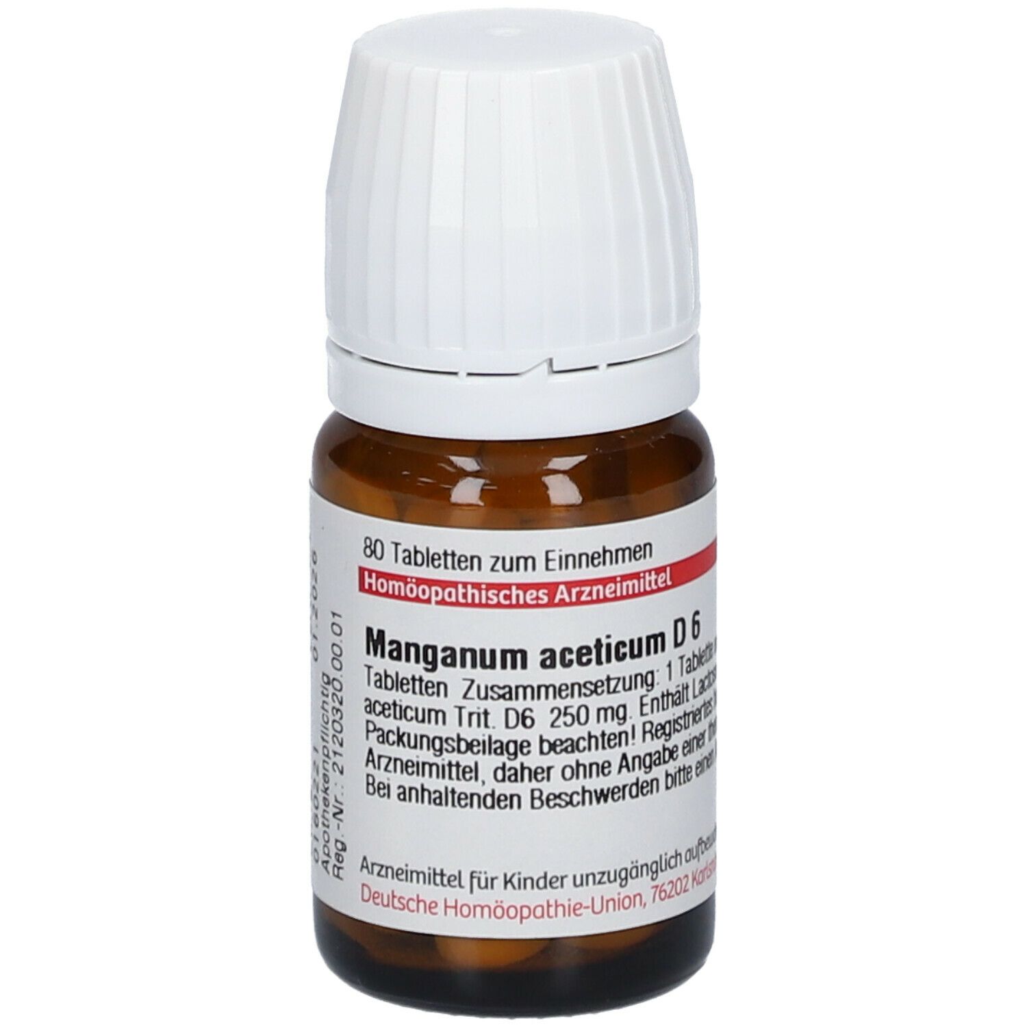 Manganum Aceticum D 6 Tabletten 80 St