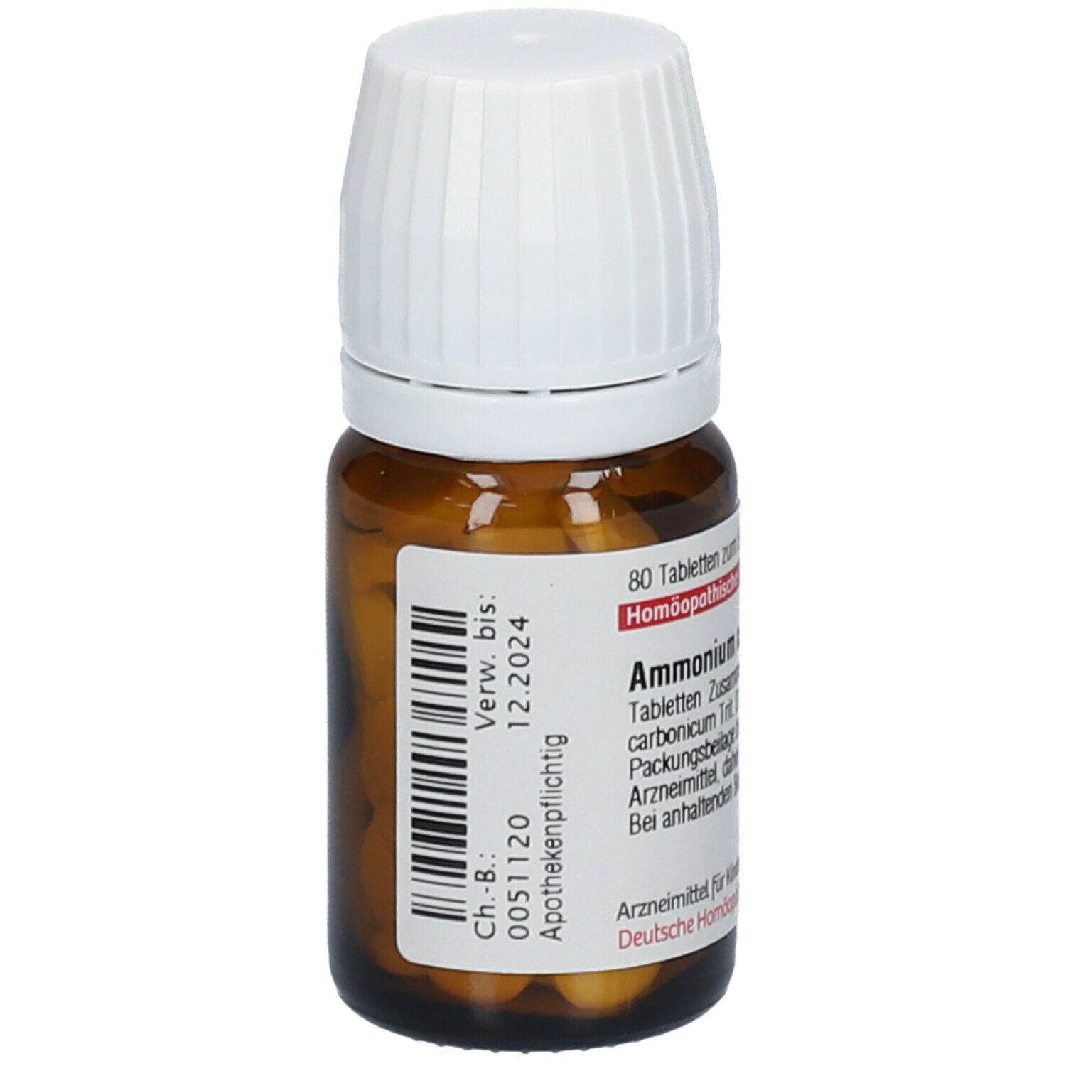 Ammonium Carbonicum D 12 Tabletten 80 St