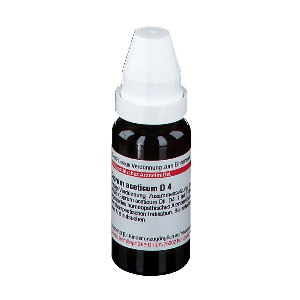 Cuprum Aceticum D 4 Dilution 20 ml