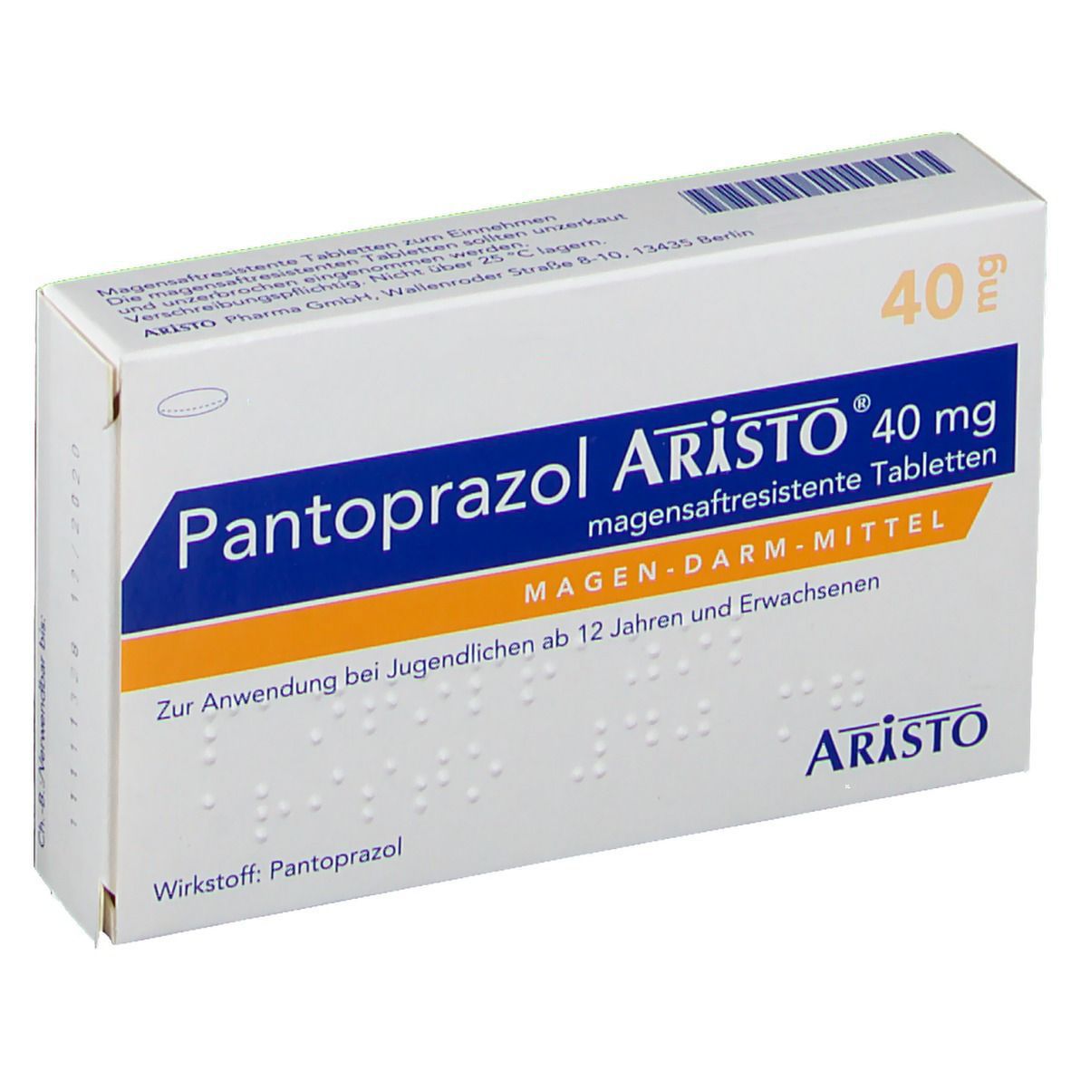 Pantoprazol Aristo® 40 mg