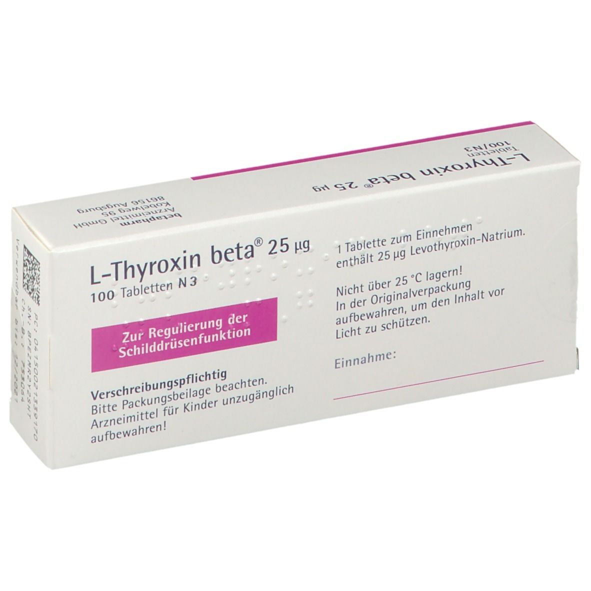 L-Thyroxin beta® 25 µg