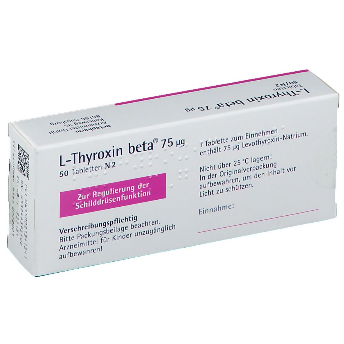 L-Thyroxin beta® 75 µg
