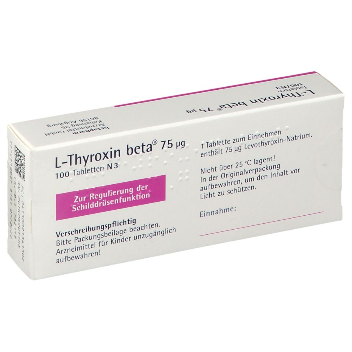 L-Thyroxin beta® 75 ug