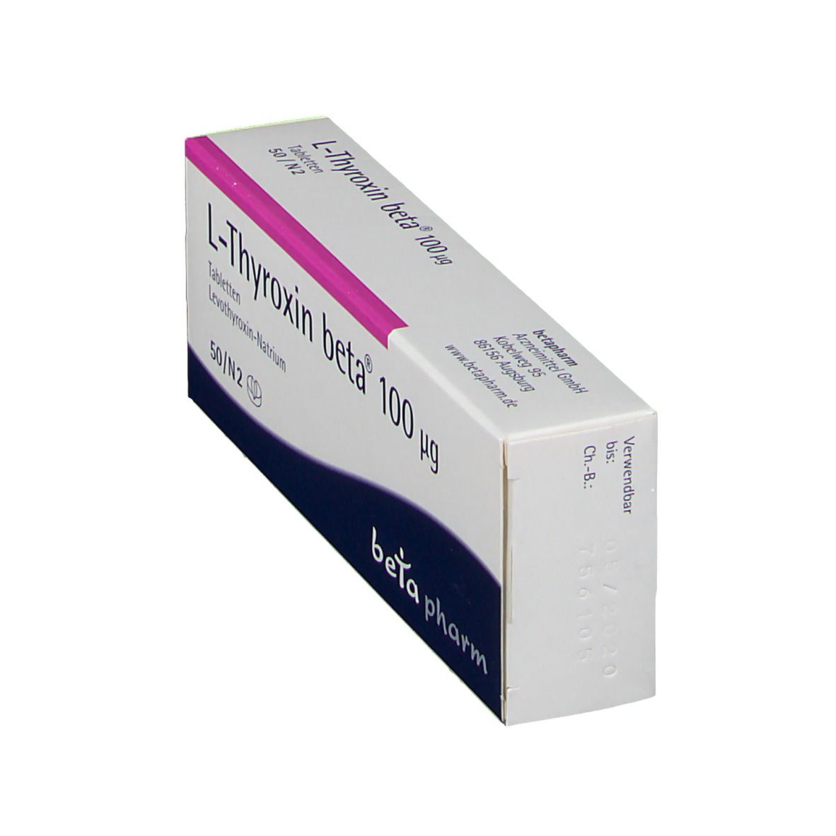 L-Thyroxin beta 100 µg Tabletten 50 St