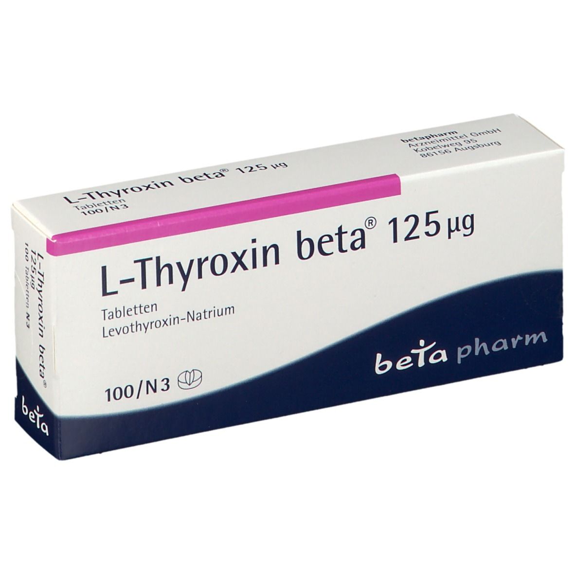 L-Thyroxin beta® 125 ug