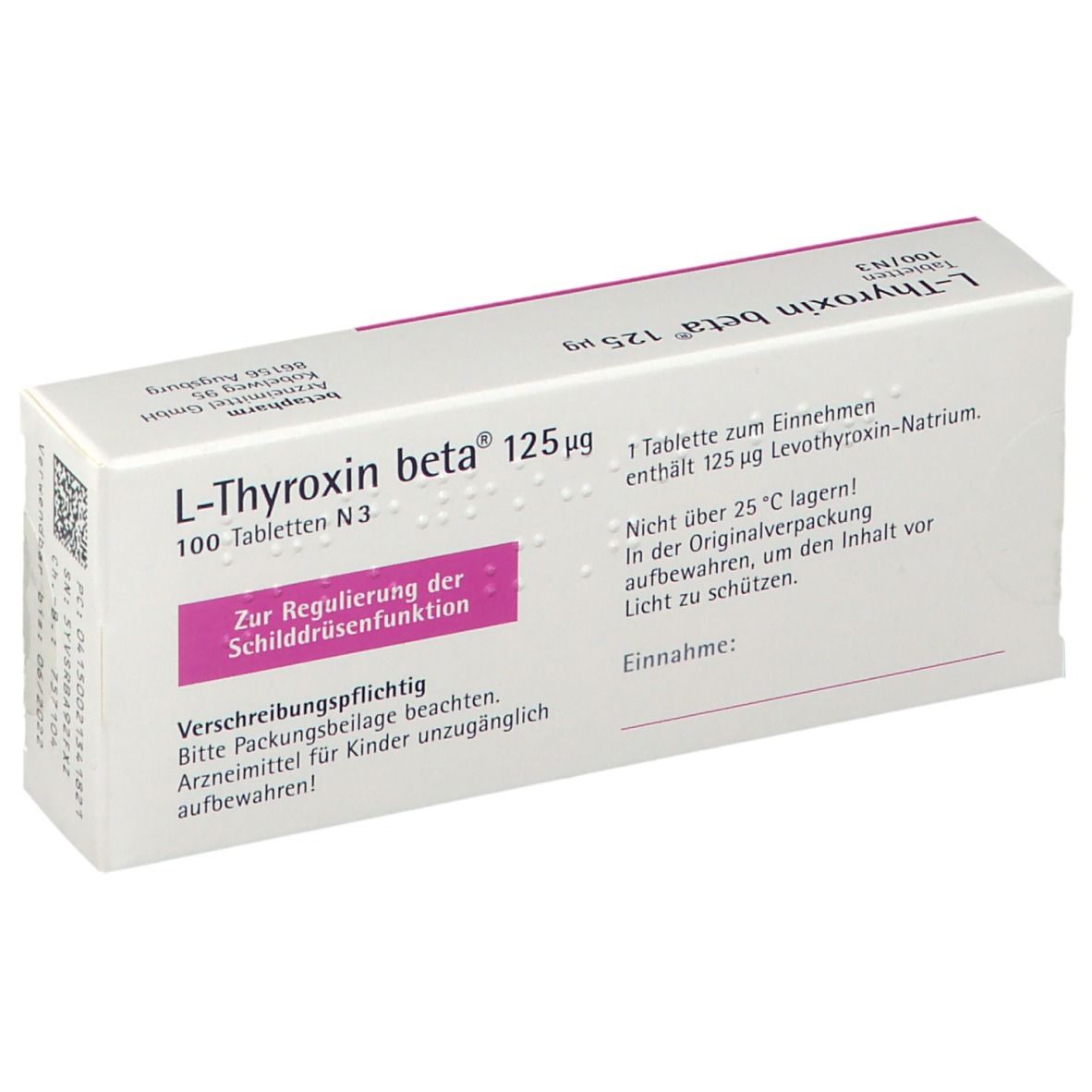 L-Thyroxin beta® 125 ug