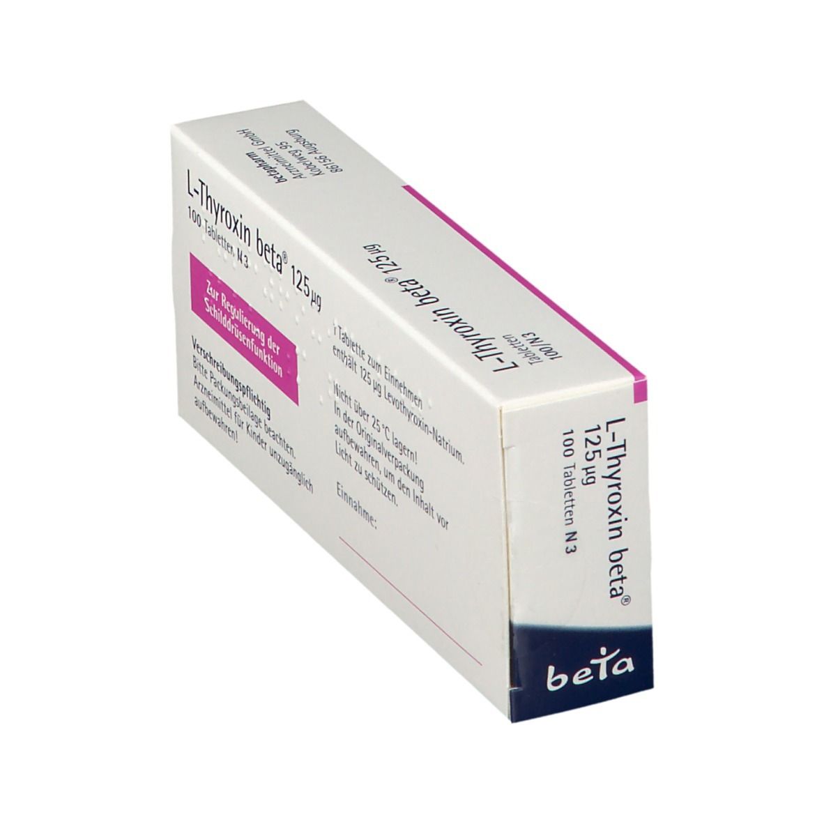 L-Thyroxin beta® 125 ug