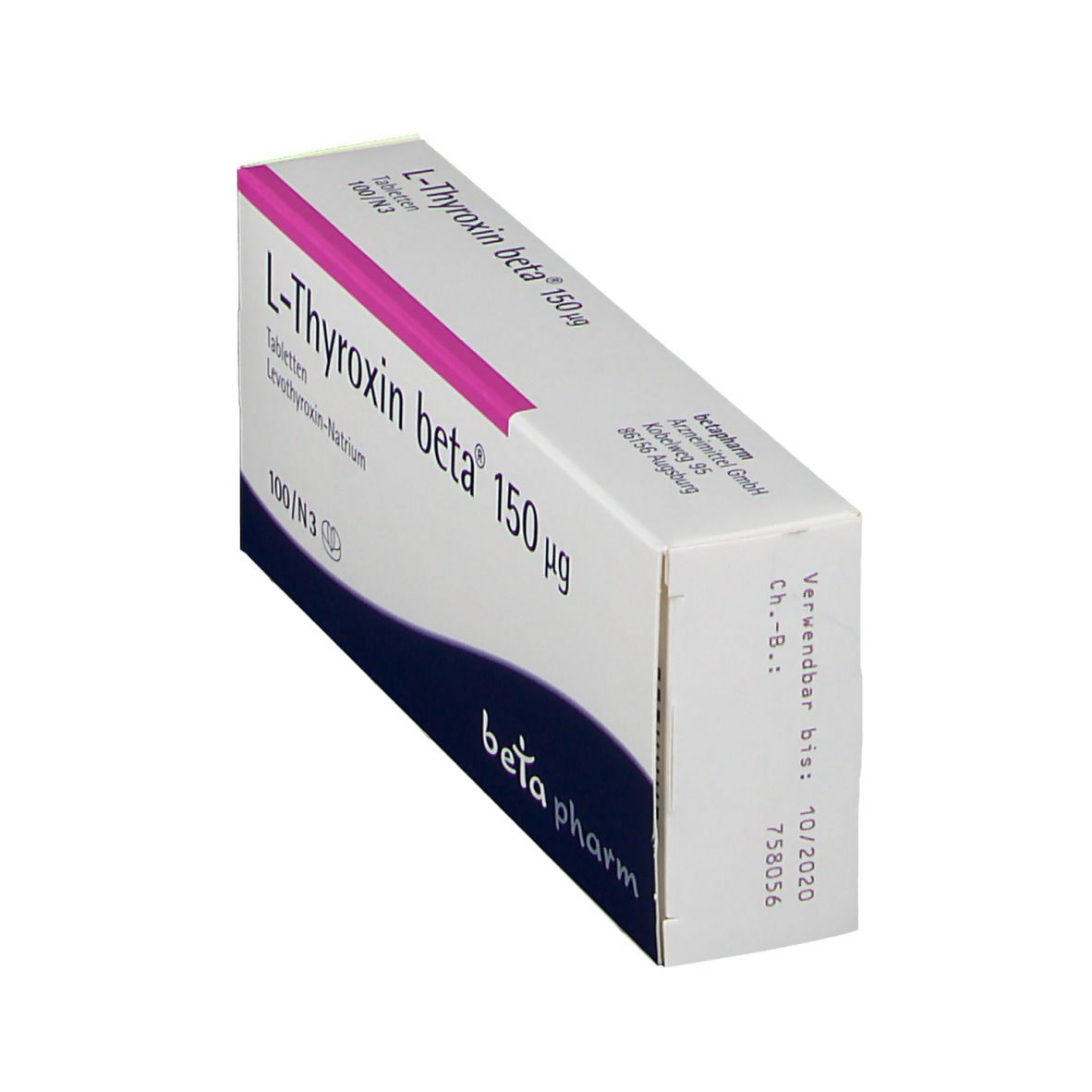 L-Thyroxin beta 150 µg Tabletten 100 St