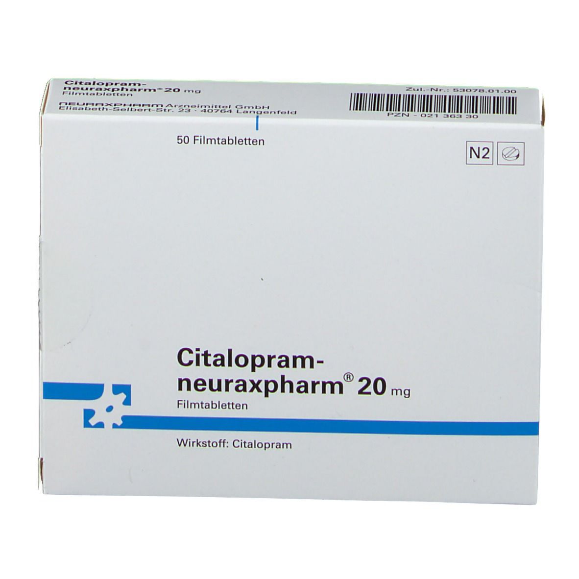 Citalopram-neuraxpharm® 20 mg