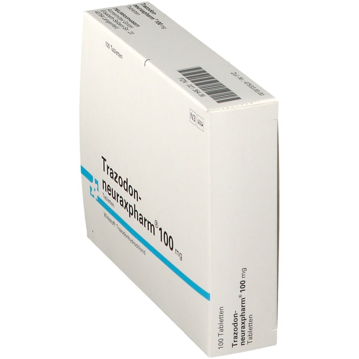 TRAZODON-neuraxpharm 100 mg Tabletten St