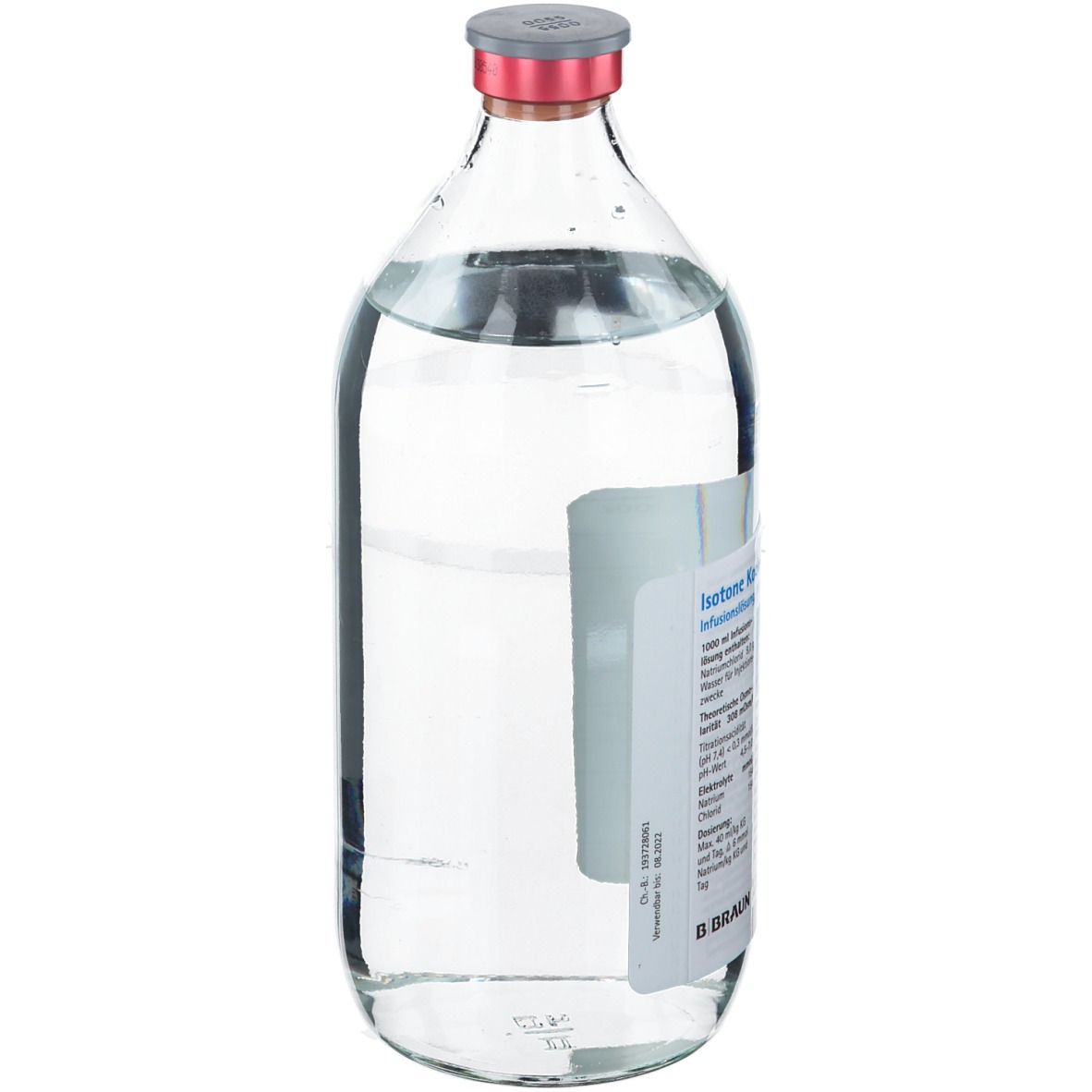 Kochsalzlösung 0,9% Glasfl. 1000 ml - Shop Apotheke