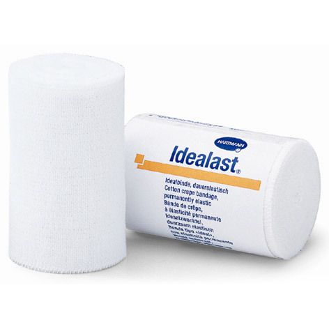 Idealast® Idealbinde 10 cm x 5 m mit Verbandklammern
