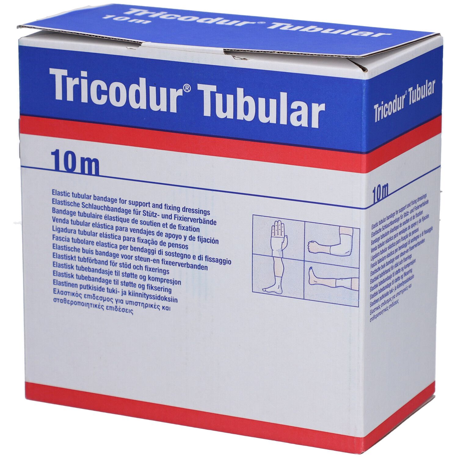 Tricodur® Tubular weiss Gr. E 10m x 8,75cm