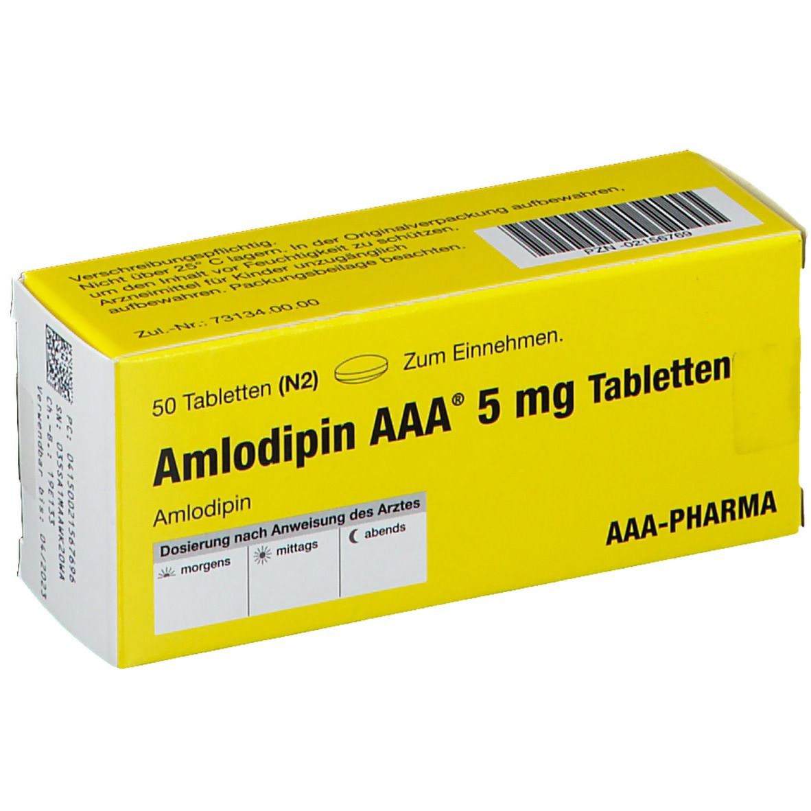 Amlodipin AAA® 5 mg
