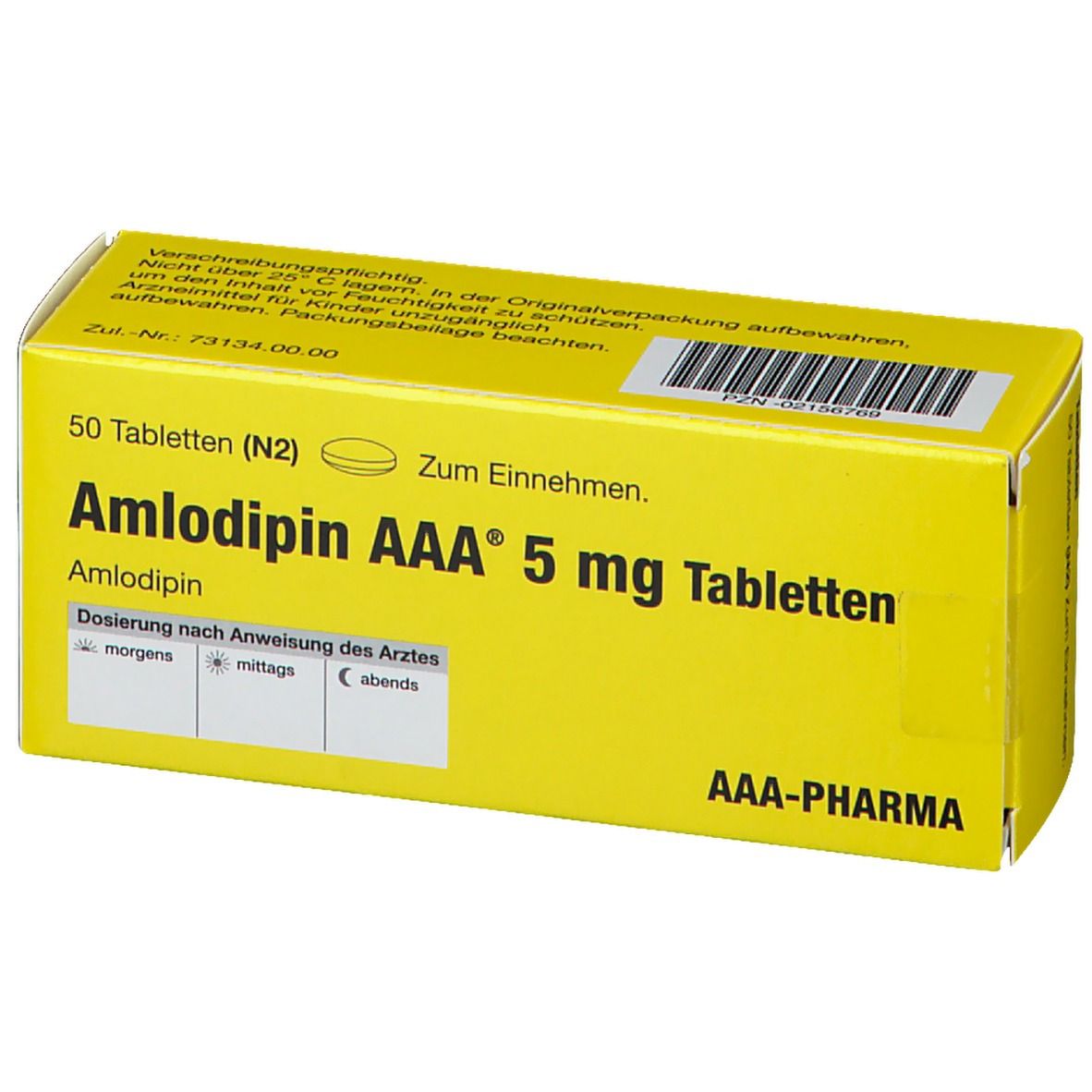 Amlodipin AAA® 5 mg