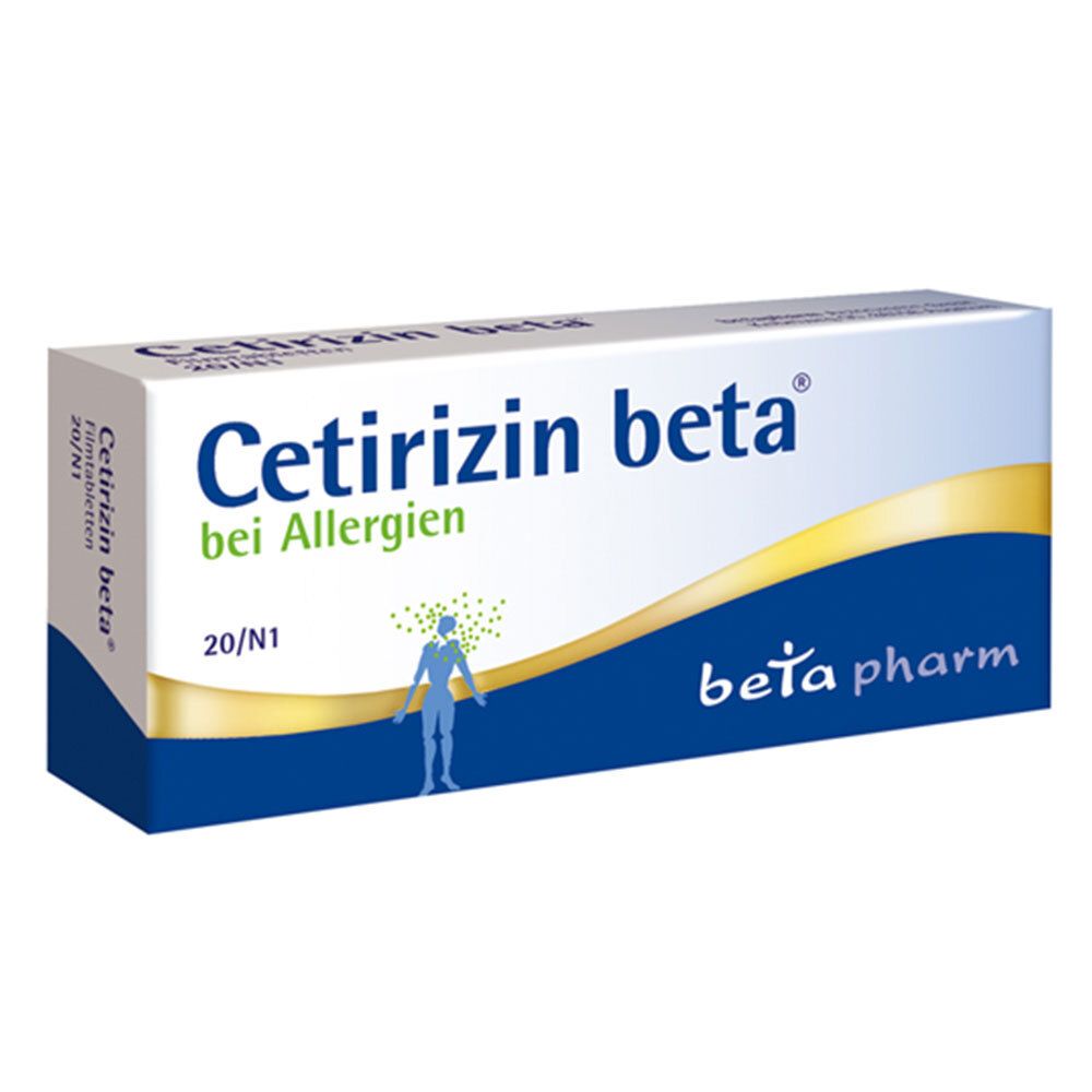 Cetirizin beta® Filmtabletten