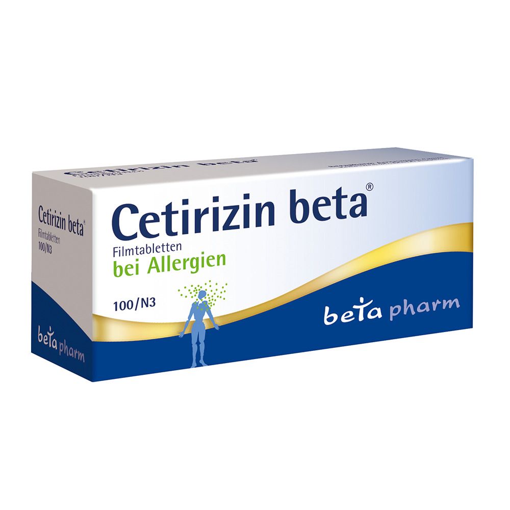 Cetirizin beta® Filmtabletten
