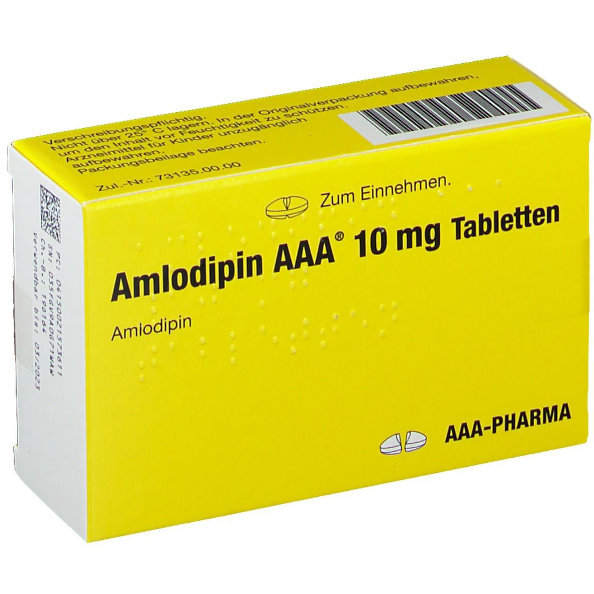 Amlodipin AAA® 10 mg
