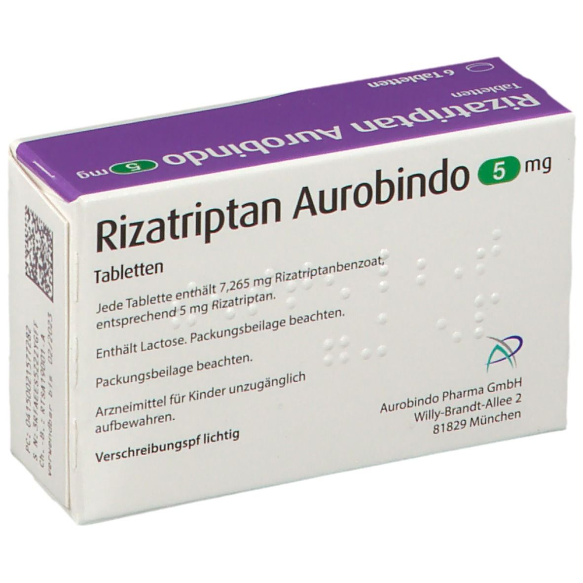 Rizatriptan Aurobindo 5 mg