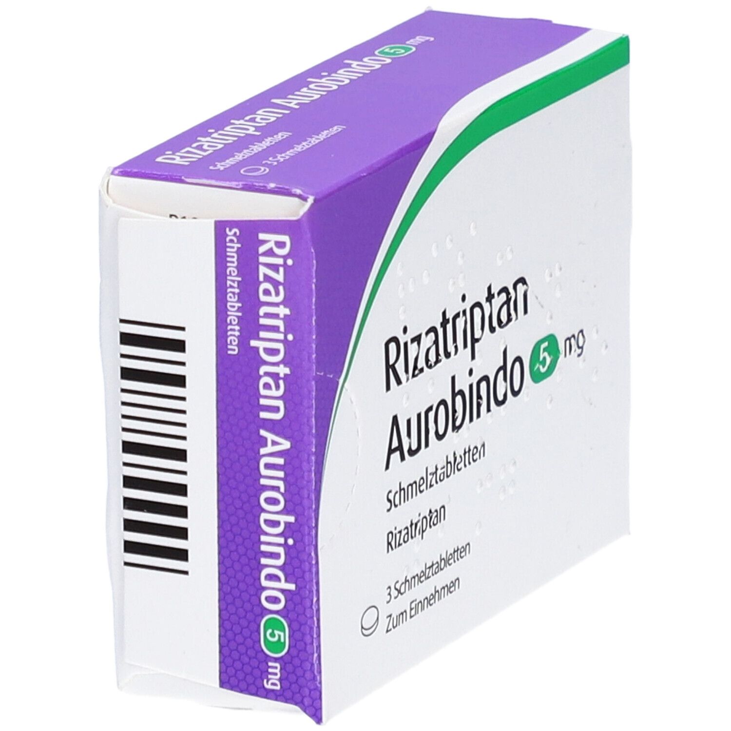 Rizatriptan Aurobindo 5 mg Schmelztabletten 3 St