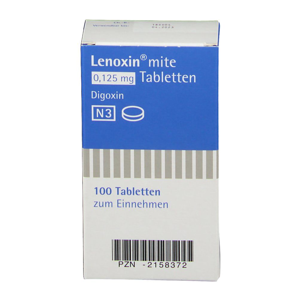 Lenoxin® mite 0,125 mg