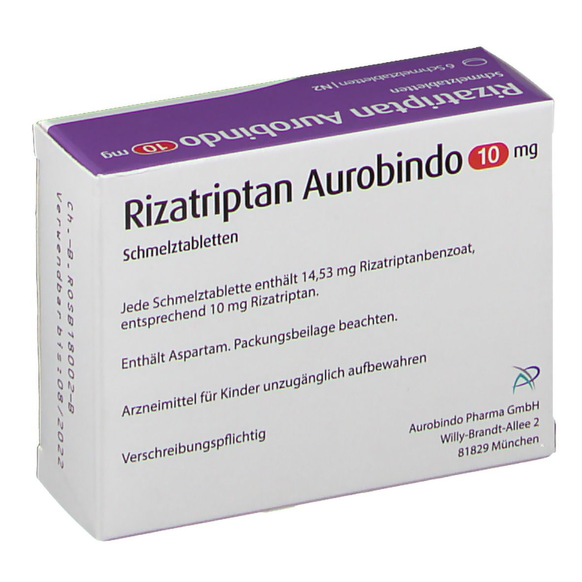 Rizatriptan Aurobindo 10 mg