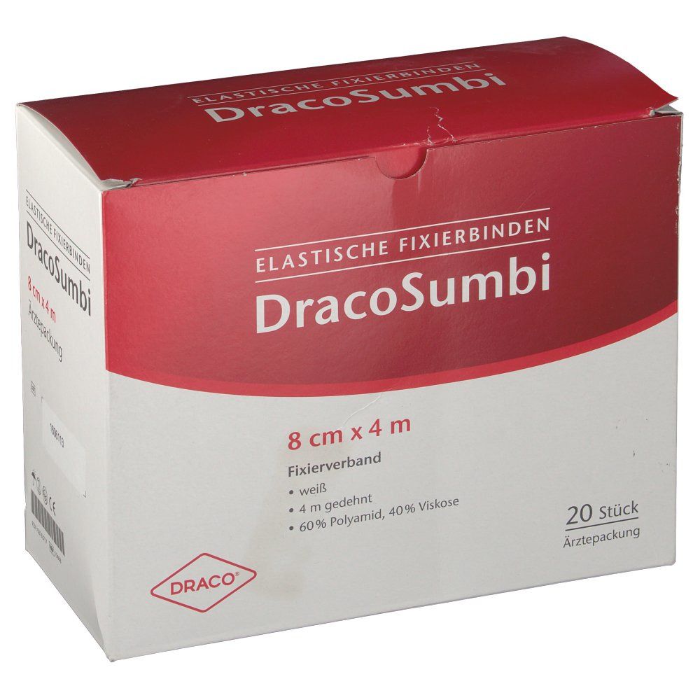 Sumbi Fixierbinde weiss 4 m x 8 cm