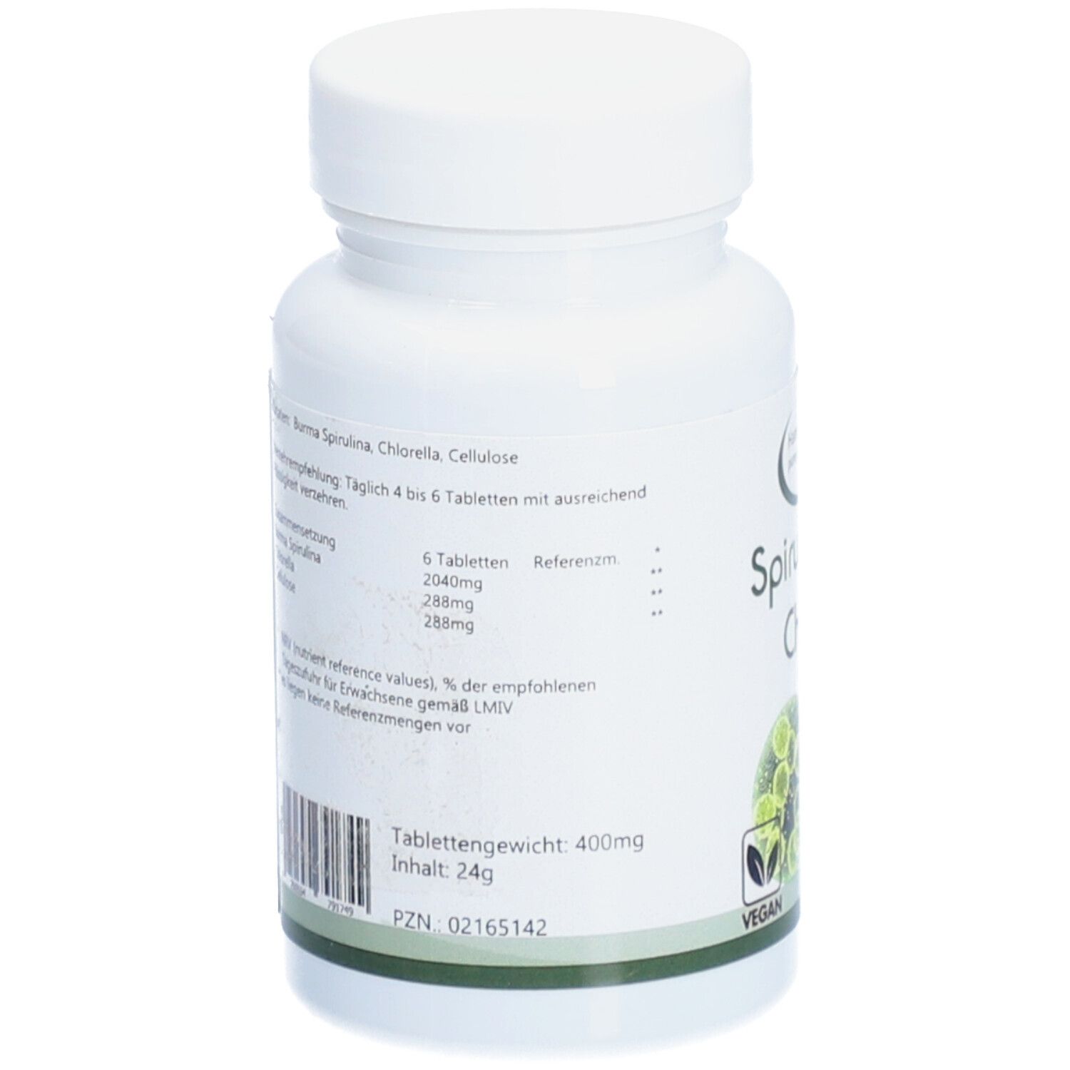 Spirulina+Chlorella Tabletten 60 St