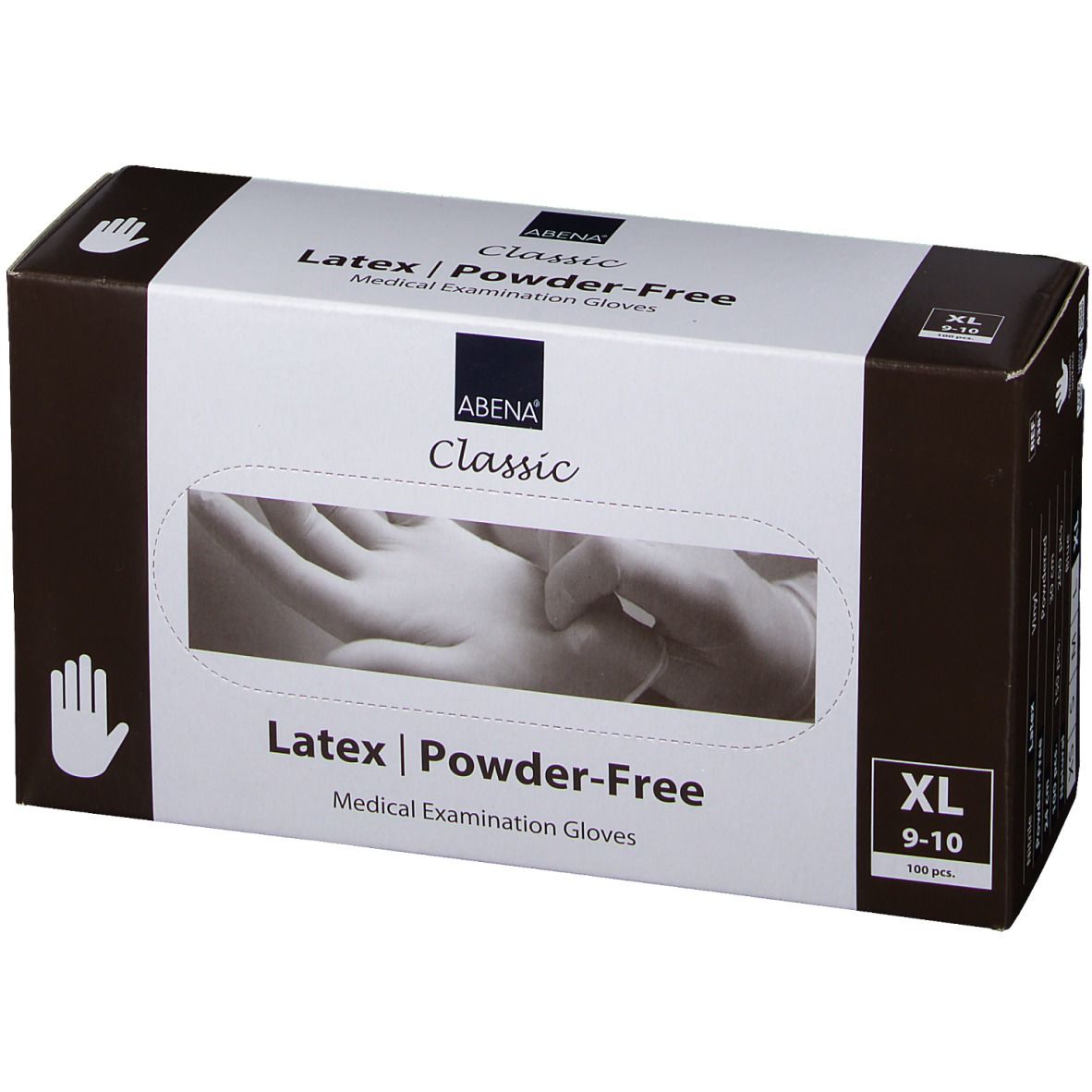 Latex-Handschuhe XL weiß puderfrei