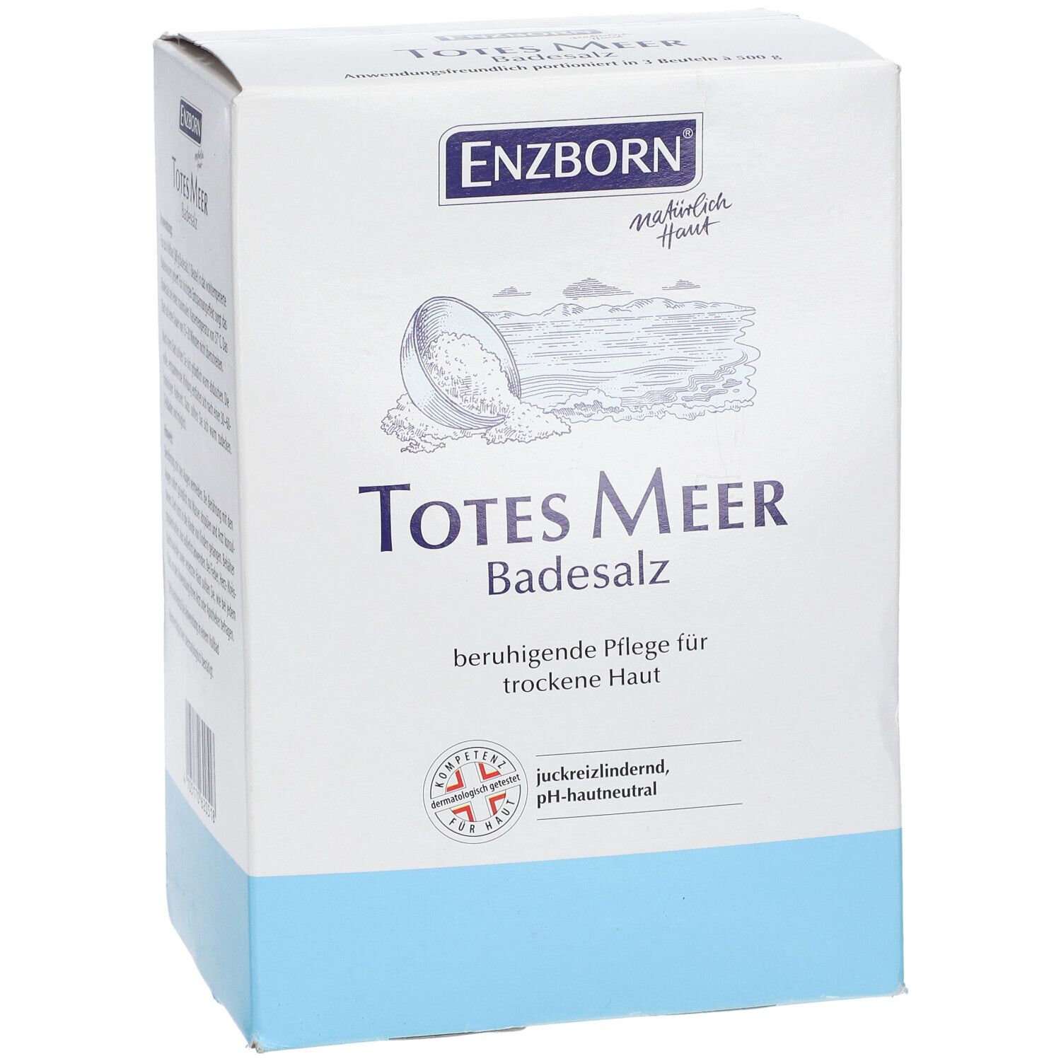 Totes Meer Badesalz – 1 Kg Rein & Naturbelassen Für Entspannende Bäder