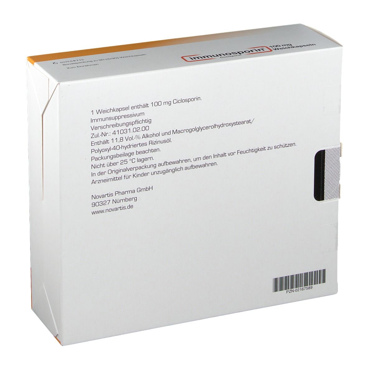 Immunosporin® 100 mg