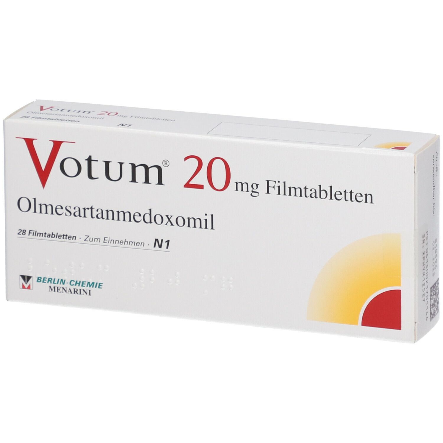 Votum 20 mg Filmtabletten 28 St